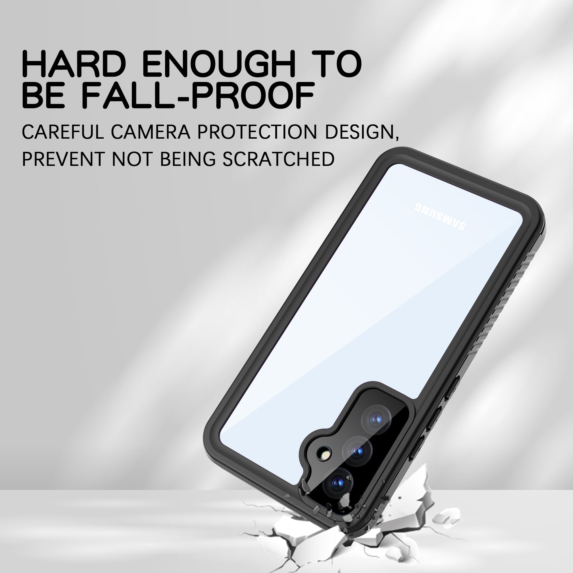 For Samsung Galaxy A54 5G FS Series IP68 Waterproof Case Diving Swimming Anti-drop Clear Phone Shell For Samsung Galaxy A54 5G FS Series IP68 Waterproof Case Diving Swimming Anti-drop Clear Phone Shell